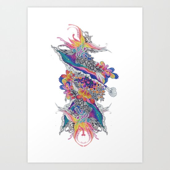 Psych Art Print