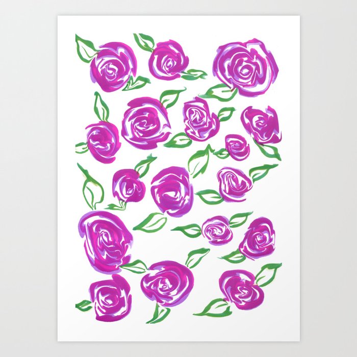 Roses Art Print