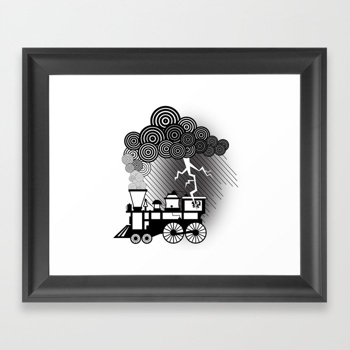 The Good Conductor Framed Art Print