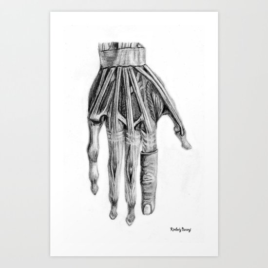 Hand Art Print