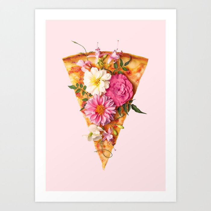 FLORAL PIZZA Kunstdrucke FLORAL PIZZA Kunstdrucke