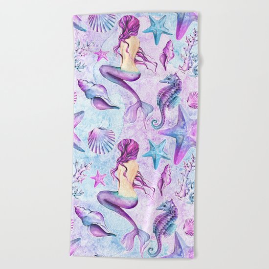 Enchanted Ocean #1 Beach Towel