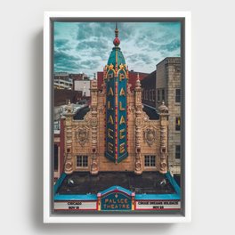 Palace Theatre Framed Canvas