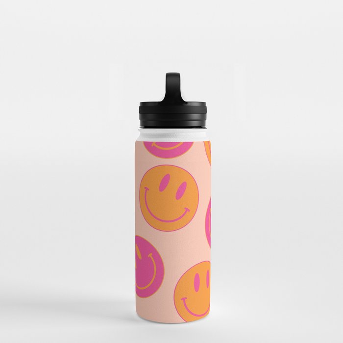 Smiley Face Water Bottles – Gl'amourXx Designs