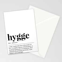 Hygge Stationery Card