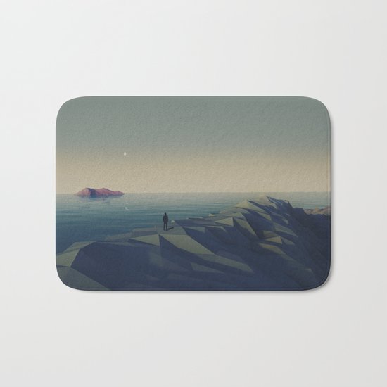 Trapped in low-poly Bath Mat