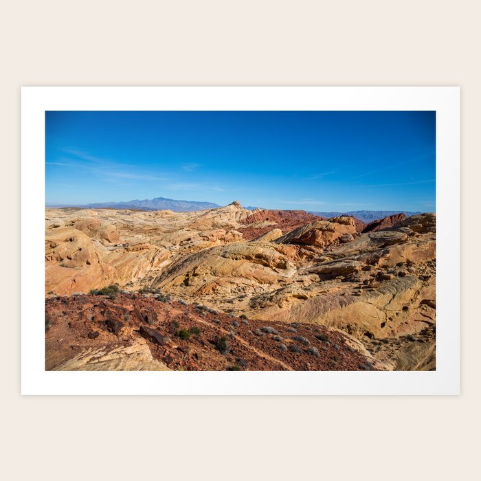 Barren Desert Art Print By Tootalledphotography Society6