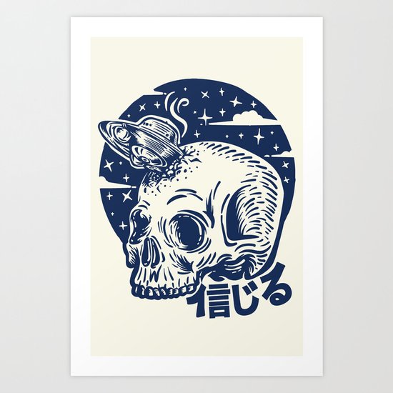 BELIEVE Art Print