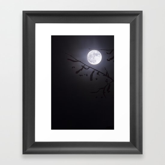 Werewolf Moon Framed Art Print