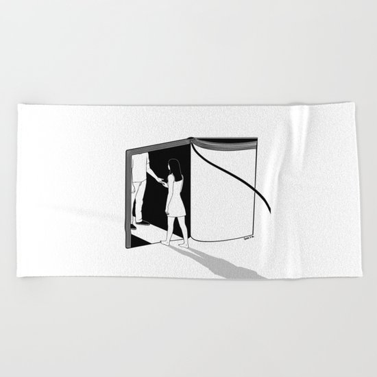 Book Lover Beach Towel