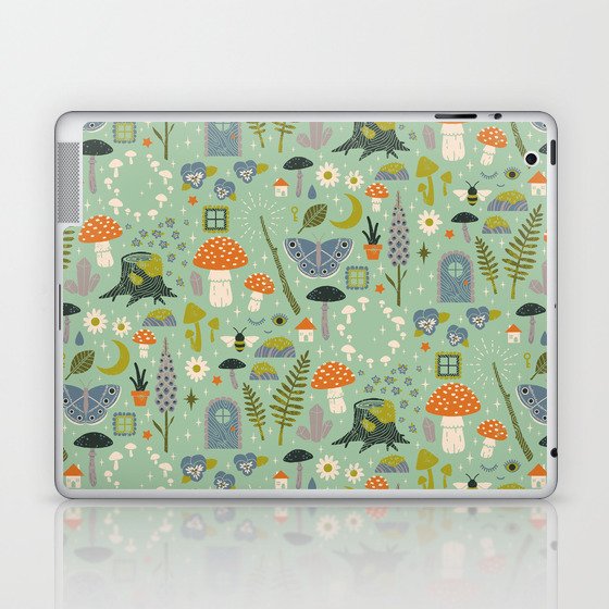 Fairy Garden Laptop & iPad Skin
