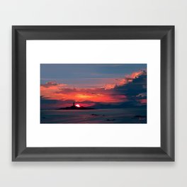 Close To The Sun Framed Art Print