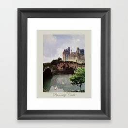 Bunratty Castle & Durty Nelly's Pub Framed Art Print
