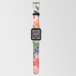 bouquet of huge peonies Apple Watch Band