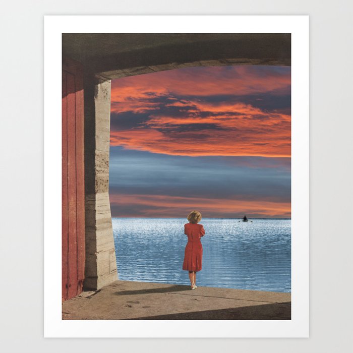 Life Is But A Dream Art Print By Leafandpetal Society6