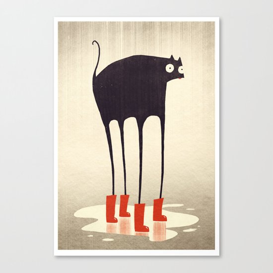 Wellies! Canvas Print