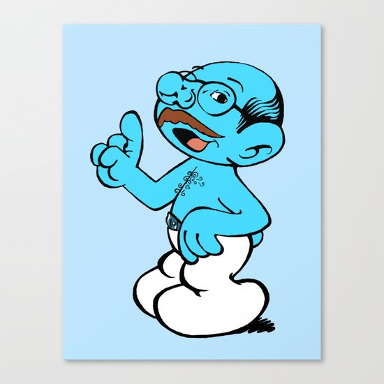 Tobias Smurf Canvas Print