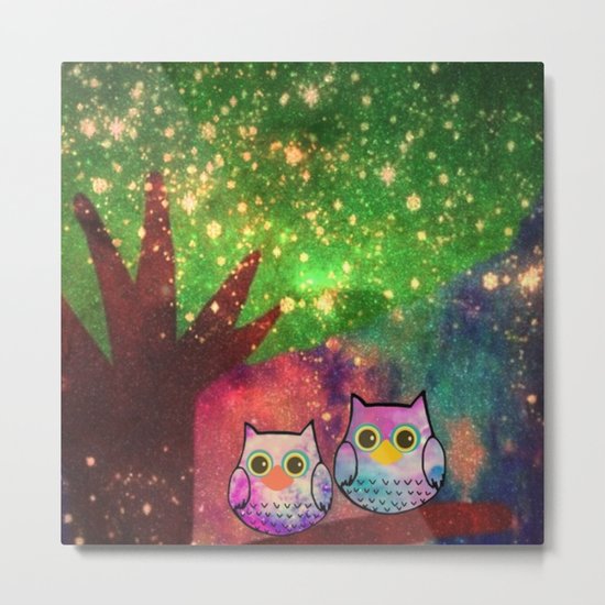 owl-143 Metal Print