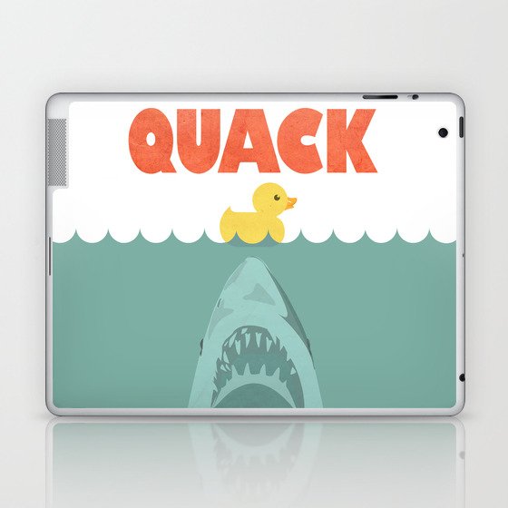 Jaws Rubber Duck Laptop & iPad Skin