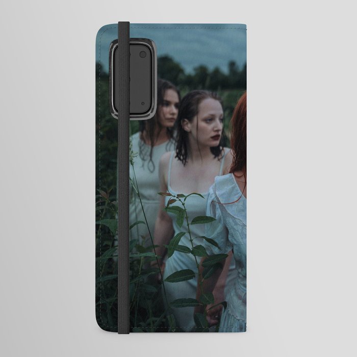 Lost horizon; the stories and visions of girls and women female friends portrait fantasy color photograph / photography Android Wallet Case