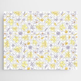 Frangipani (Yellow & White) Jigsaw Puzzle