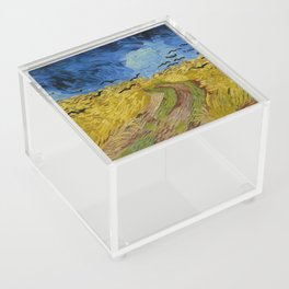 Wheatfield with Crows,  Vincent van Gogh Acrylic Box