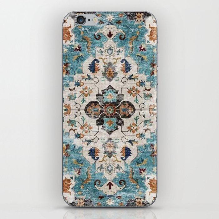 Blue Antique Persian Carpet iPhone Skin