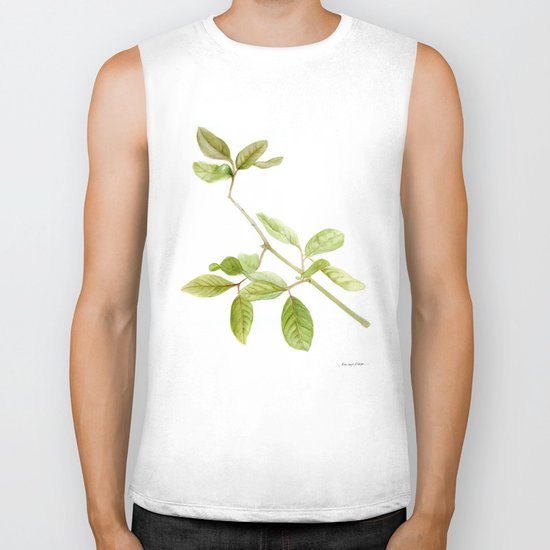 A branch of the tree Psidium fortium Biker Tank