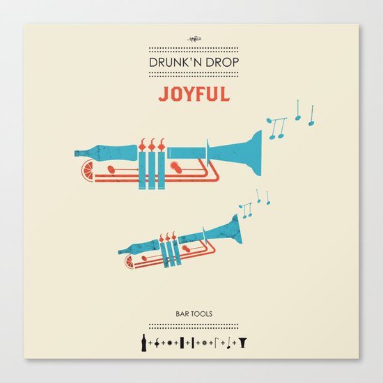 BAR TOOLS 3 - JOYFUL Canvas Print