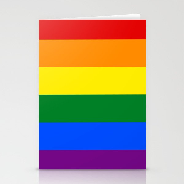 LGBT Flag Pride Stationery Cards