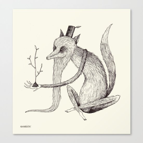 'Waiting' Canvas Print