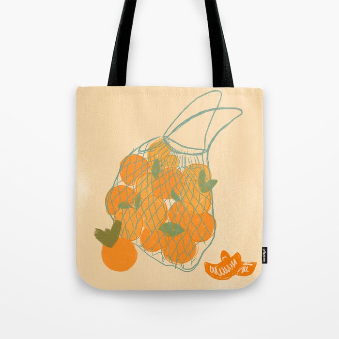 Orange & Clementine Tote Bag