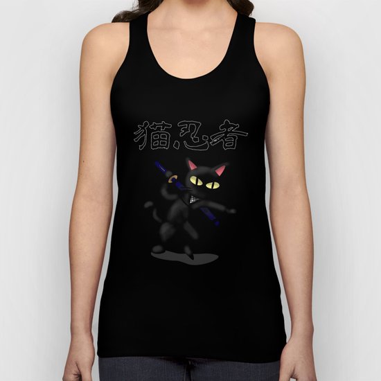 Ninja Cat Unisex Tank Top