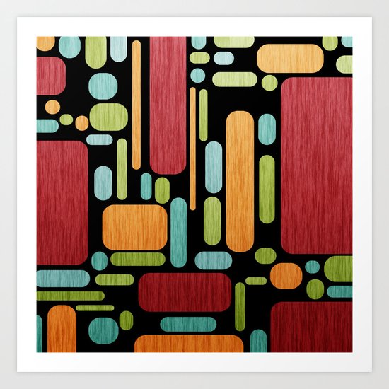 Retro Switch. Art Print