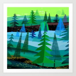 Forest Art Print