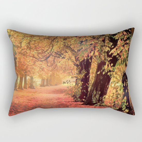 Autumn - the leaves are falling Rectangular Pillow