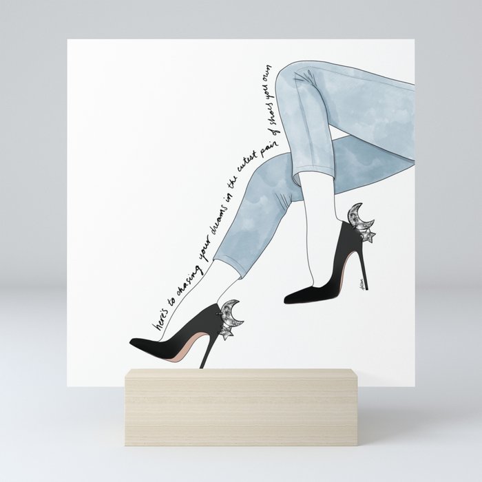 Shoe Dreams Mini Art Print