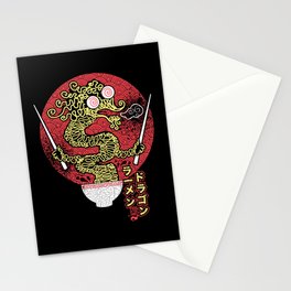 ramen dragon Stationery Cards