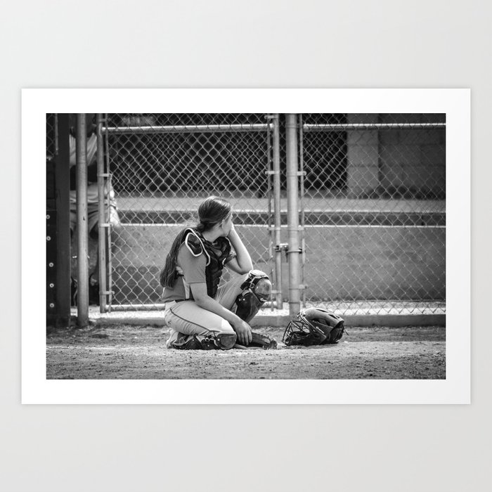 Catcher in Thought Art Print