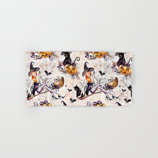 Halloween Witch #2 Hand & Bath Towel