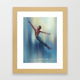 Dancer Jump! Framed Art Print