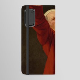 Self-Portrait, Yawning, 1783 by Joseph Ducreux Android Wallet Case