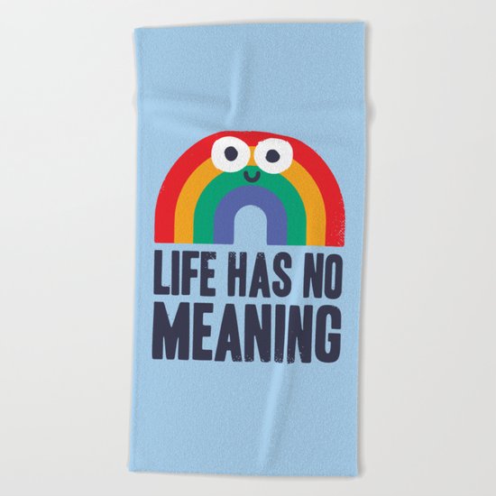 Chaos Rains Beach Towel