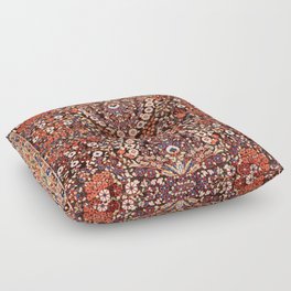 Neiriz Kerman South Persian Rug Print Floor Pillow