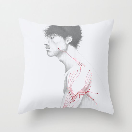 Circuitry Surgery 1 Throw Pillow