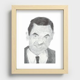 Mr. Bean Recessed Framed Print