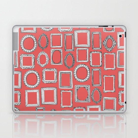 picture frames coral Laptop & iPad Skin