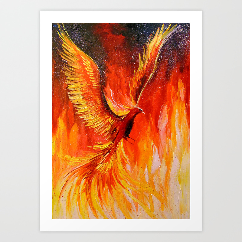 Phoenix Art Print By Olhadarchuk Society6
