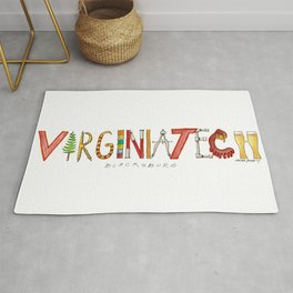 Va Tech Rug