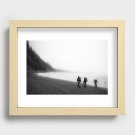 Lost Coast Recessed Framed Print